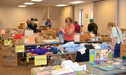 First Baptist Church shares thousands in merchandise with local non-profits
