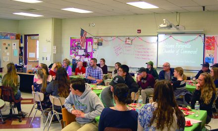 Potterville student council hosts annual chamber luncheon