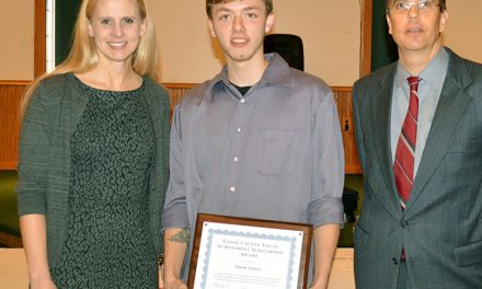 Local youth recognized for  efforts to turn life around
