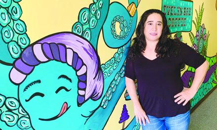 Evelyn Bay mural goes under the sea