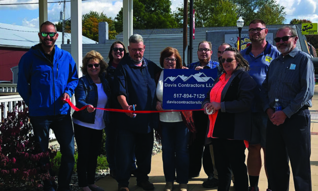 Potterville Chamber welcomes Davis Construction