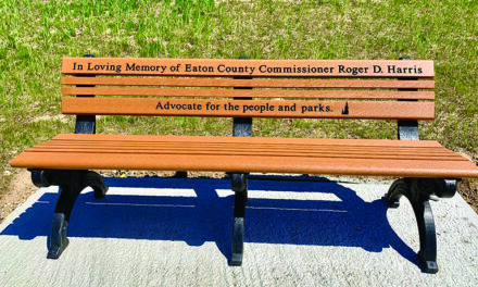 Crandell Lake Benches to Honor County Commissioner Roger Harris